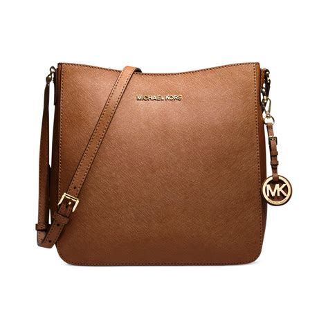 michael kors jet set travel large saffiano leather messenger|jet set saffiano leather crossbody.